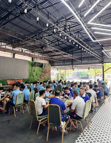 the garden tân an