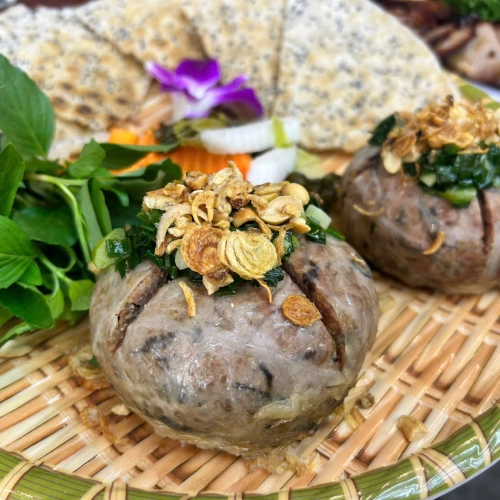 chả đùm bánh đa